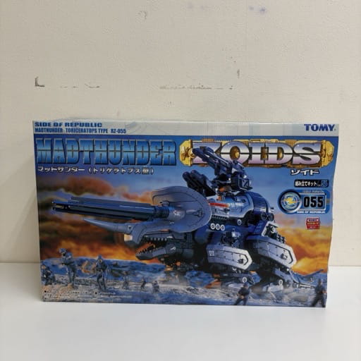 トミー ゾイド RZ-055 マッドサンダー トリケラトプス型 プラモデル 1/72 未組立